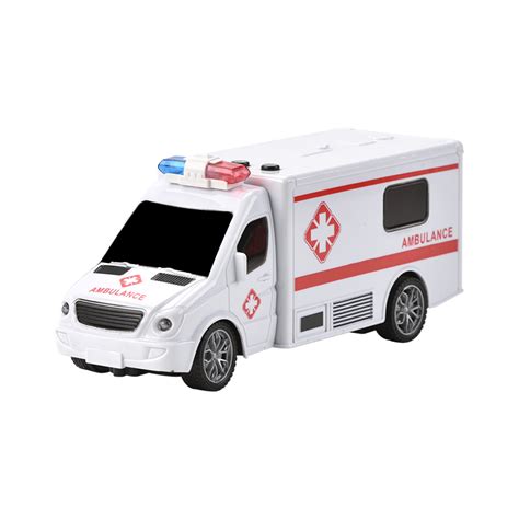 Kids Remote Control Police Car Ambulance Toys Cars Simulation Emergency Vehicle Rescue Service ...