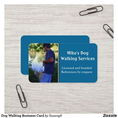 Dog Walking Business Card | Zazzle | Dog walking business, Dog walking business cards, Dog ...