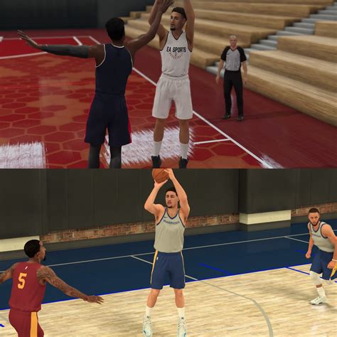 Klay Thompson (NBA LIVE 19 VS NBA 2K19) : r/NBA2k