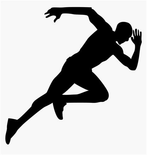 Running Clip Art - Track And Field Clipart, HD Png Download - kindpng