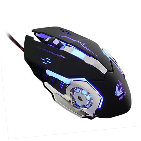 Wired Gaming Mouse V5 Silent Professional Wired Mouse for Laptop Computer Mouse Gamer Mice Mause ...