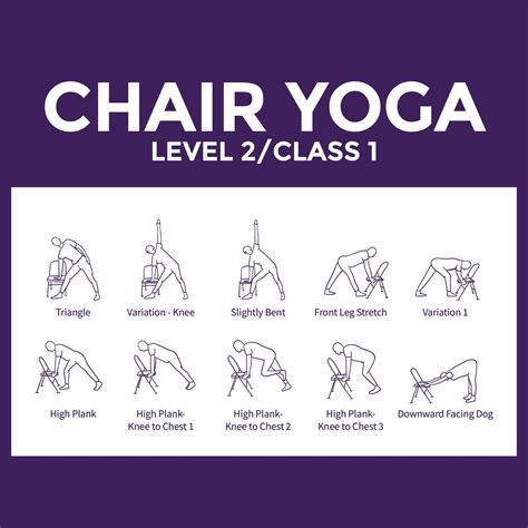 Chair Exercises - 10 Free PDF Printables | Printablee