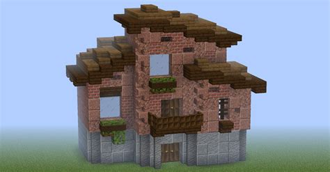 granite house, and andesite... : r/Minecraftbuilds