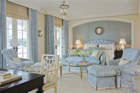 Classic Light Blue Bedroom Design - Interiors By Color