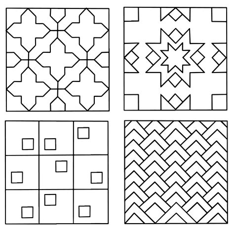 Printable Zentangle Patterns