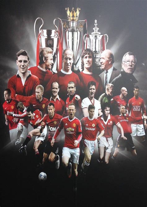 Manchester United Legends A4 Photo Print - Etsy