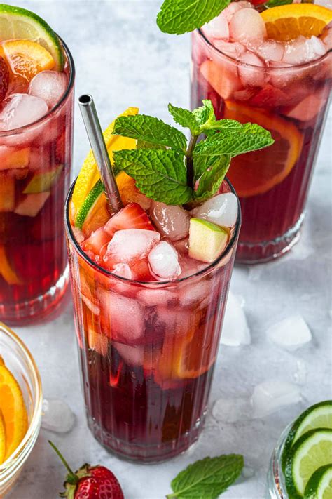 Non Alcoholic Sangria Recipe (Pitcher) - Simply Whisked