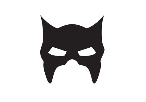 Batman Mask Outline