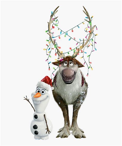 Transparent Olaf Face Clipart - Olaf And Sven Christmas, HD Png Download , Transparent Png Image ...