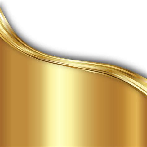 Golden Wave Transparent PNG - PNG Mart