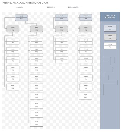 Organizational Chart Template Excel Download For Your Needs