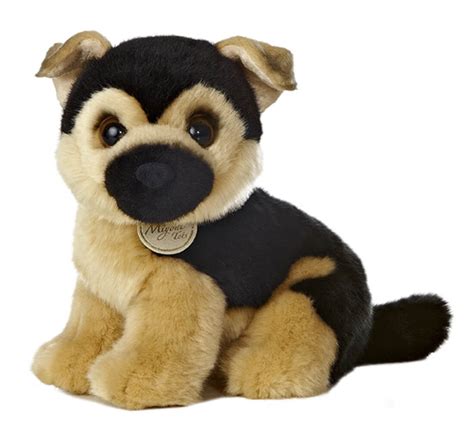 German Shepherd Pup plush animal toy by Aurora