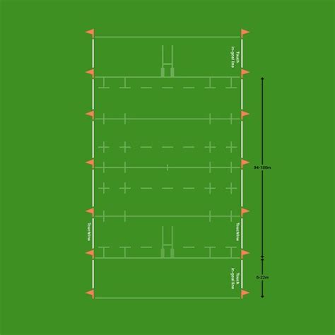 Rugby Pitch Dimensions & Markings | Harrod Sport