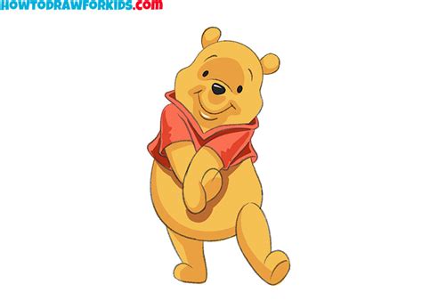 How to Draw Winnie the Pooh Step by Step - Easy Drawing Tutorial