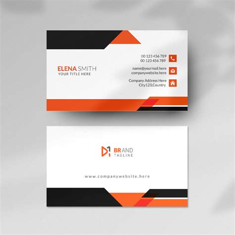 Minimalist business card template - MasterBundles