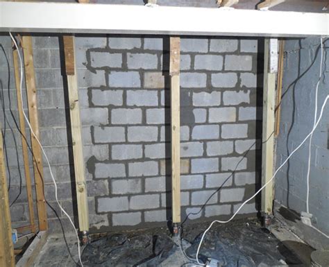 How To Fix A Concrete Block Basement Wall - Openbasement