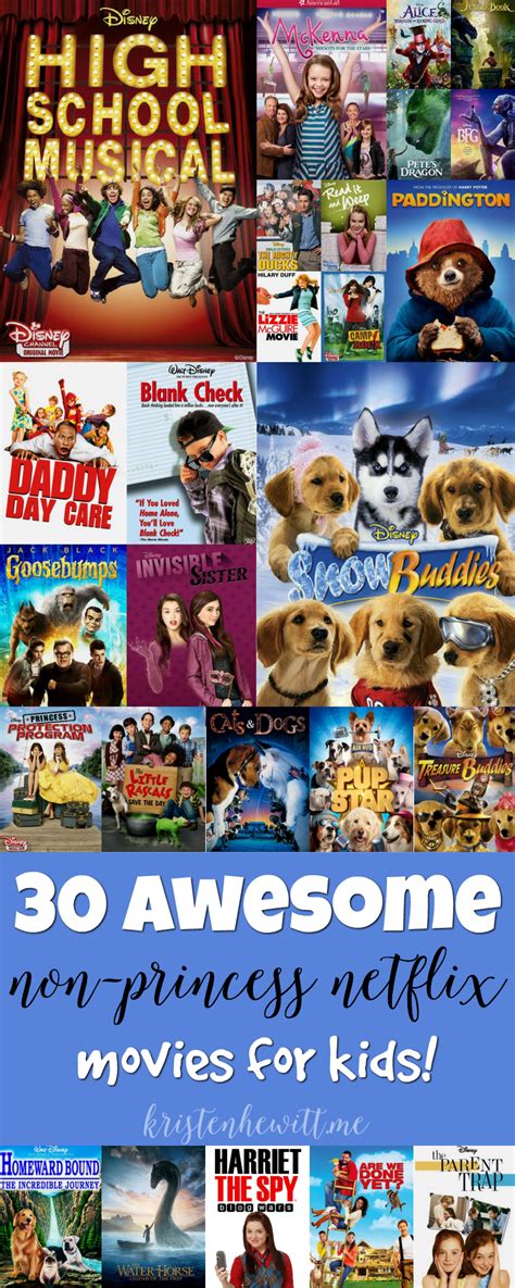 30 Awesome Non-Princess Netflix Movies for Kids - Kristen Hewitt