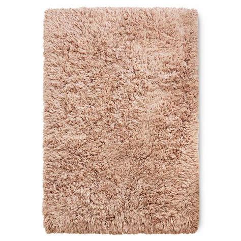 Fluffy rug soft pink (200x300) | HKliving