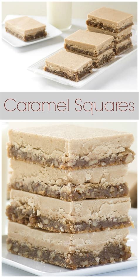 Caramel Squares - Recipe Girl