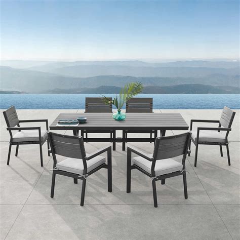 7 Piece Dining Table Set - Liberty Furniture Magnolia Manor Dining 244-DR-O7RLS Opt 7 ...