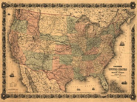 Map Of Usa Vintage – Topographic Map of Usa with States