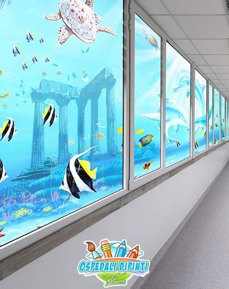 Italian Artist Transforms Drab Hospital Walls Into Magical Murals To Comfort Patients. – InspireMore