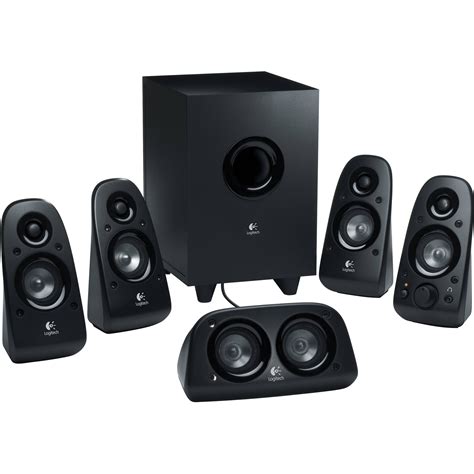 Logitech Z506 5.1 Channel Surround Sound Speakers and 980-000430