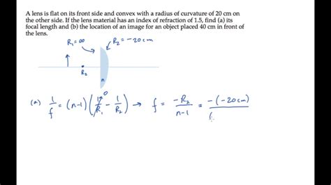 Simple Lens Maker Formula Questions Physics Formulas For Class 12 State Board