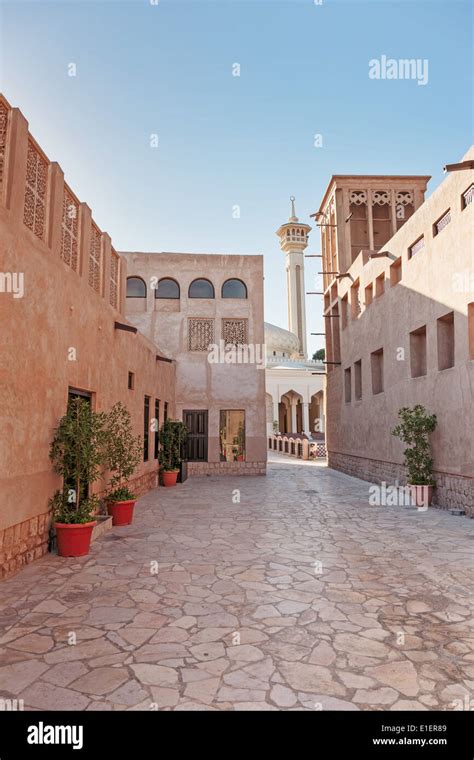 Old Town Dubai Stock Photo - Alamy