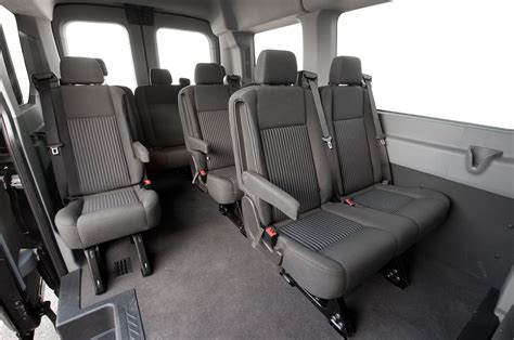 2015-Ford-Transit-150-EcoBoost-interior-seats - Power Travel