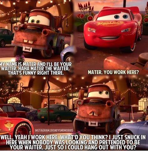 Cars Movie Mater Quotes