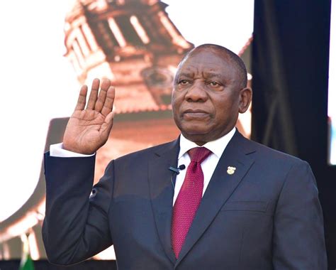 Ramaphosa sworn in as president of South Africa – Punch Newspapers