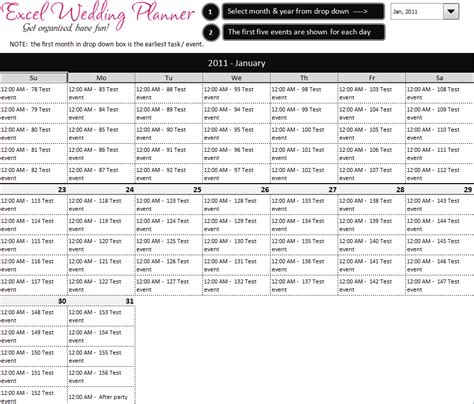 FREE Excel Wedding Planner Template - Download Today » Chandoo.org - Learn Excel, Power BI ...