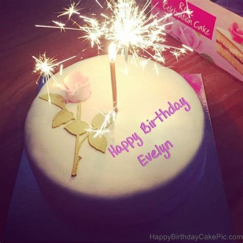 ️ Best Happy Birthday Cake For Lover For Evelyn