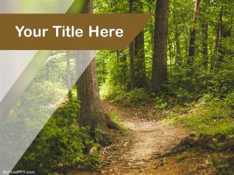 Free Forest PowerPoint Templates - MyFreePPT.com