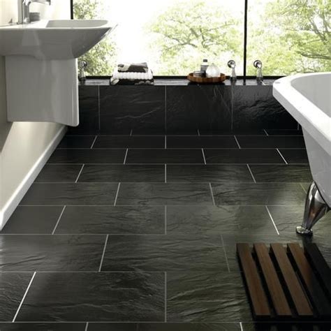 40 black slate bathroom tile ideas and pictures