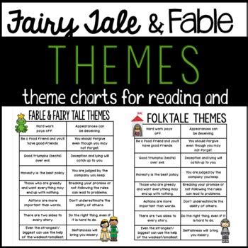 Fairy Tale and Fable Themes by a TEACHER on a MISSION | TpT