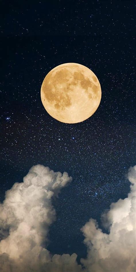 Night Sky Moon, moon with stars HD phone wallpaper | Pxfuel