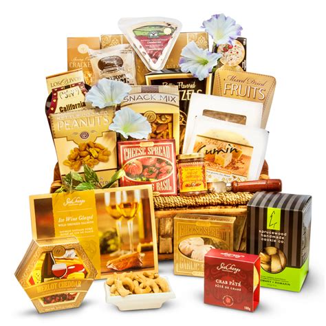 A Cut Above - Gourmet cheese basket Deluxe OntarioGourmet Gift Basket Store