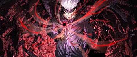 Download wallpaper 2560x1080 satoru gojo, jujutsu kaise, anime, dual wide 2560x1080 hd ...