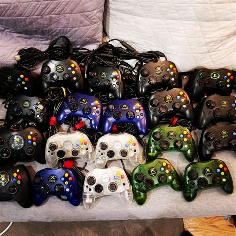 My Original Xbox Controller Collection. : gamecollecting