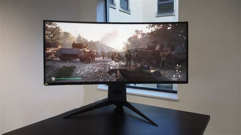 Alienware 34 Curved Gaming Monitor Aw3418Dw : Alienware Aw3418dw Gaming Monitor Review Ign ...