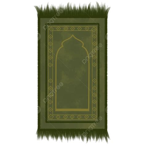 Prayer Mat Hd Transparent, Prayer Mat Sajadah Green, Prayer Mat, Sajadah, Islam PNG Image For ...