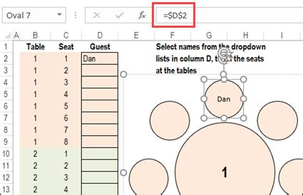 14++ Seating chart wedding template excel