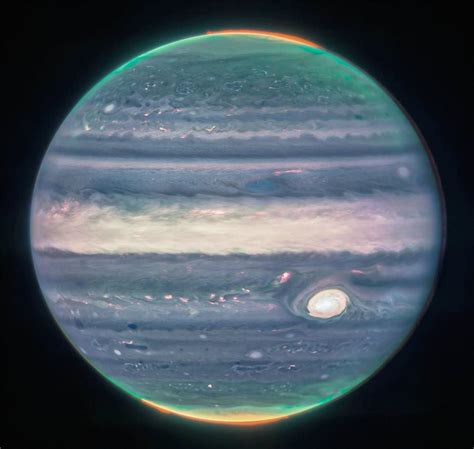 thisiscolossal: The James Webb Telescope Captures Jupiter’s Rings and Brilliant Aurora in Two ...