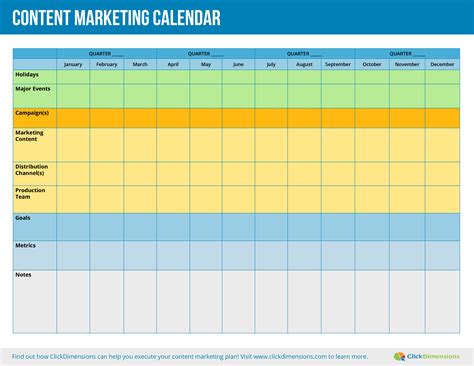 Content Marketing Calendar - How to create a Content Marketing Calendar? Download thi ...