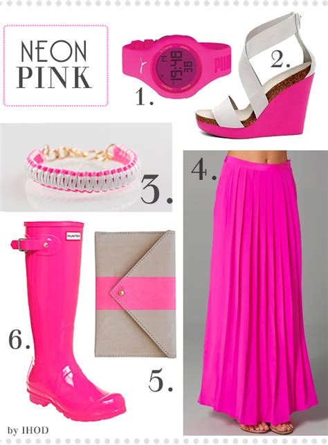 Color Files: Neon Pink - In Honor Of Design