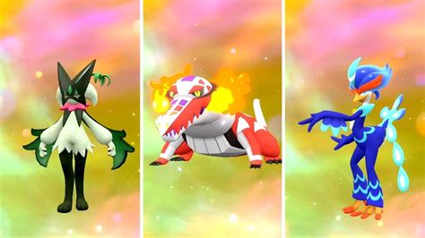 Pokémon: Scarlet and Violet - All Starters - GameRiv