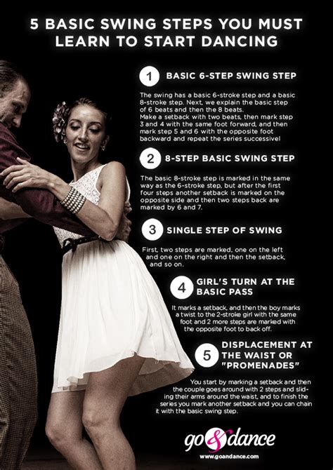 5 Basic Swing Steps you Must Learn to Start Dancing - go&dance