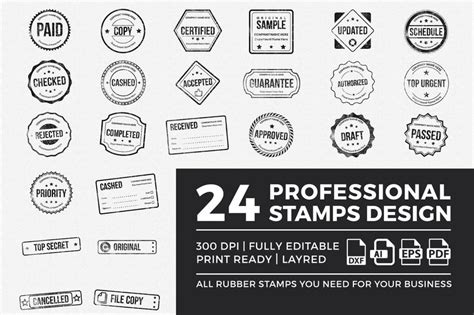 Stamp Collection Rubber Stamp Design Company Stamp Custom Art Rubber Stamps Rubber Stamp Design ...